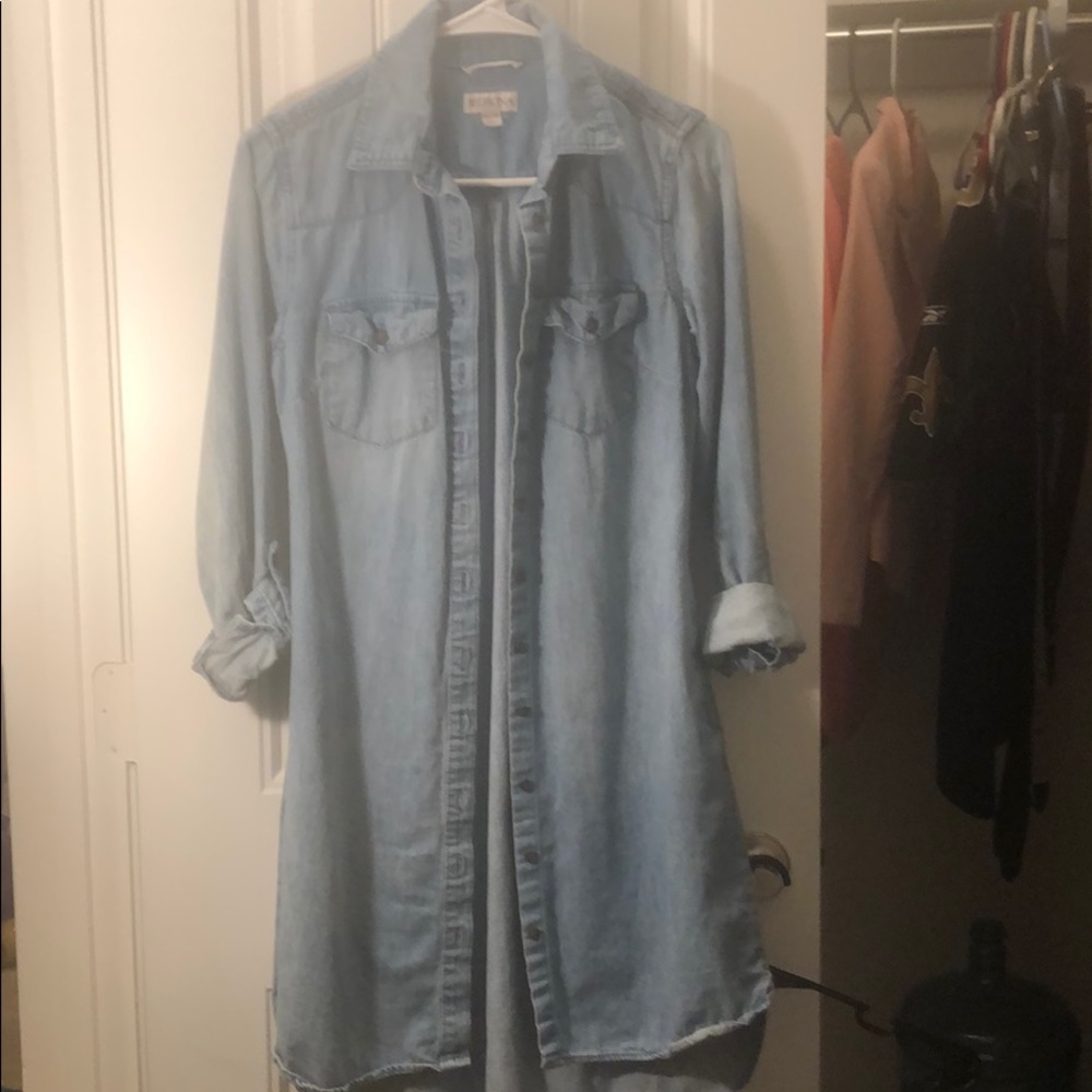 Denim dress